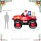 Glitzhome® 7ft. LED Lighted Santa Claus Pickup Truck Inflatable Décor